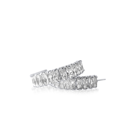 Nola Silver Earring - Picture 2 of 5